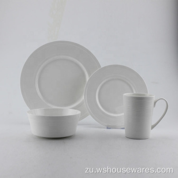 I-16PCS i-porcelain porcelaic ceramic ceramic ceramic embossere surmasreware